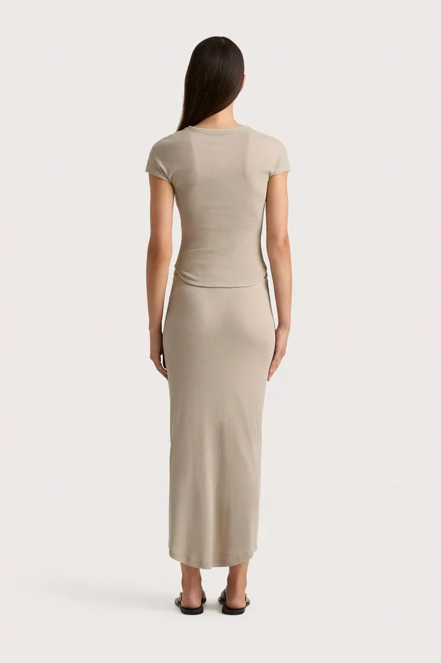 Women Loire Skirt Taupe Faithfull The Brand Skirts and Shorts Women Loire Skirt Taupe Faithfull The Brand Skirts and Shorts