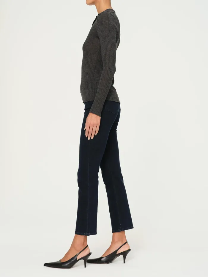 Women Long Sleeve Polo DL1961 Tops Tees