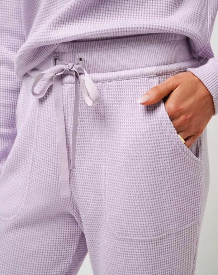 Women LONG WEEKEND JOGGER Heather Iris TravisMathew Pants