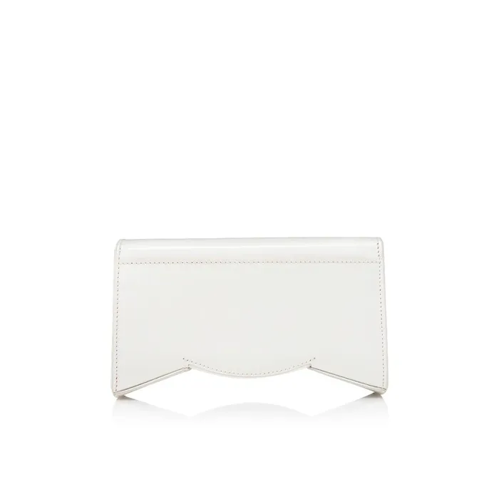Women Loubi54 Crossbody Crossbody Bag 8211 Calf Leather 8211 Bianco White Christian Louboutin Crossbody Bags