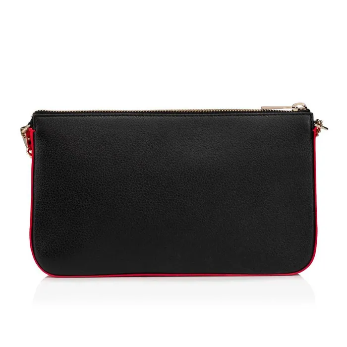 Women Loubila Hybrid Crossbody Bag 8211 Calf Leather 8211 Black Black Christian Louboutin Crossbody Bags
