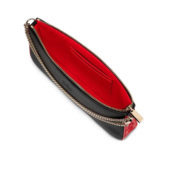 Women Loubila Hybrid Crossbody Bag 8211 Calf Leather 8211 Black Black Christian Louboutin Crossbody Bags