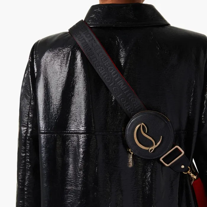 Women Loubila Hybrid Crossbody Bag 8211 Calf Leather 8211 Black Black Christian Louboutin Crossbody Bags