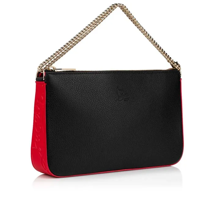 Women Loubila Hybrid Crossbody Bag 8211 Calf Leather 8211 Black Black Christian Louboutin Crossbody Bags