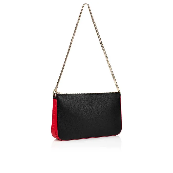 Women Loubila Hybrid Crossbody Bag 8211 Calf Leather 8211 Black Black Christian Louboutin Crossbody Bags