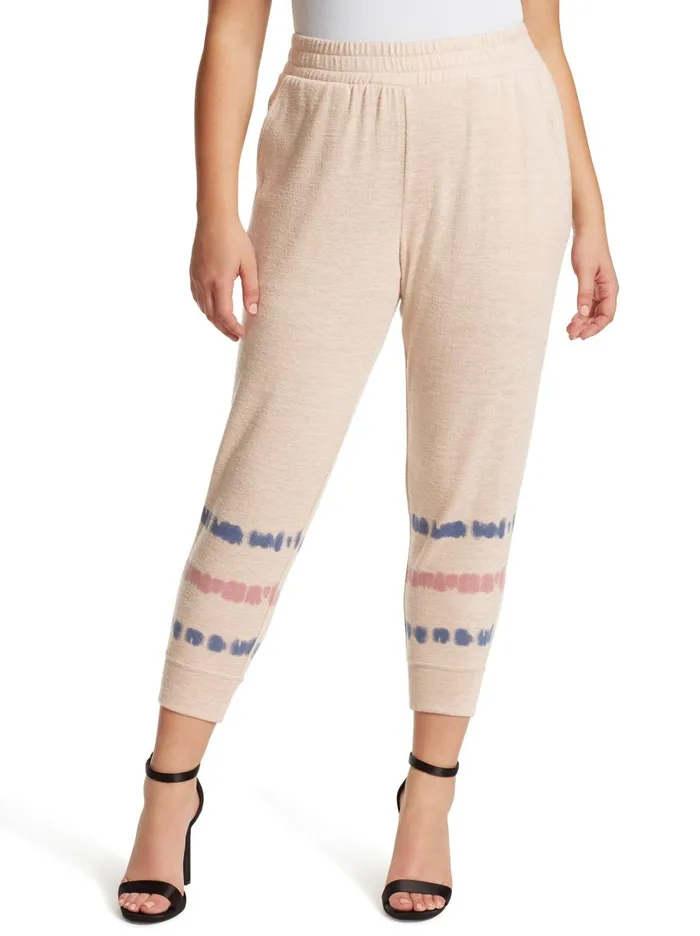 Women Loungewear Jessica Simpson Ryland Jogger In Earth Stripe Earth Stripe Print