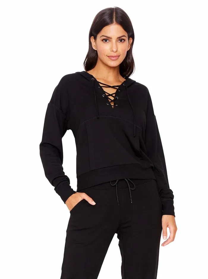 Women Loungewear Jessica Simpson Sunnyside Hoodie In Meteorite Meteorite