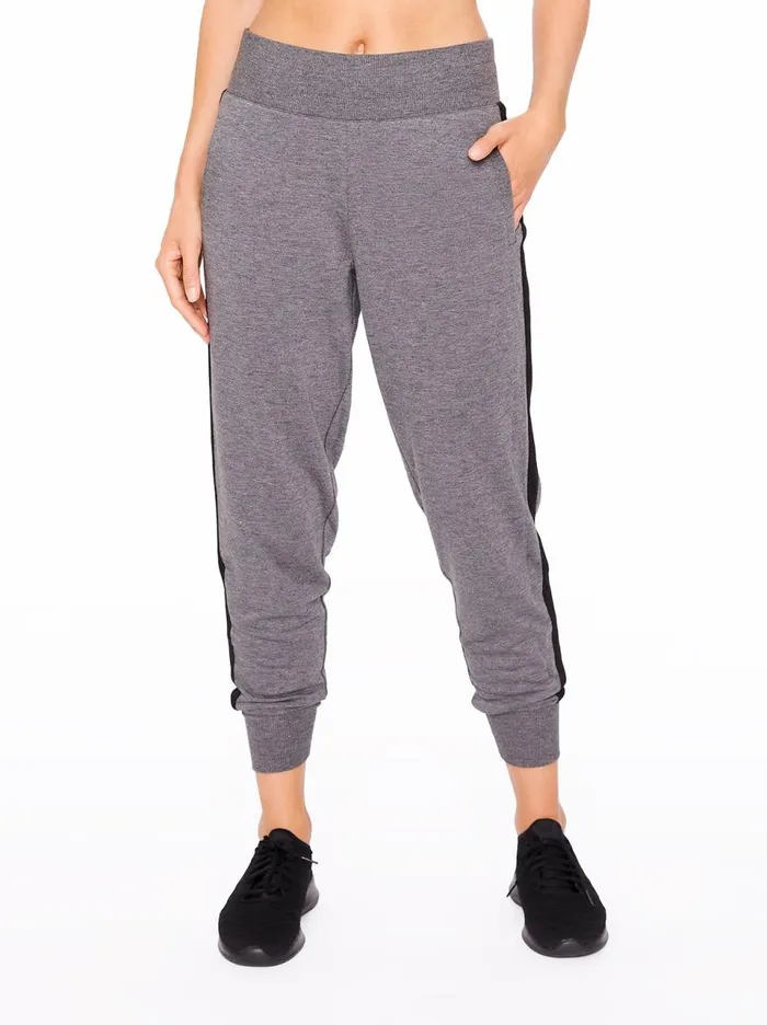 Women Loungewear Jessica Simpson Tight Jogger Heather Black Heather Black