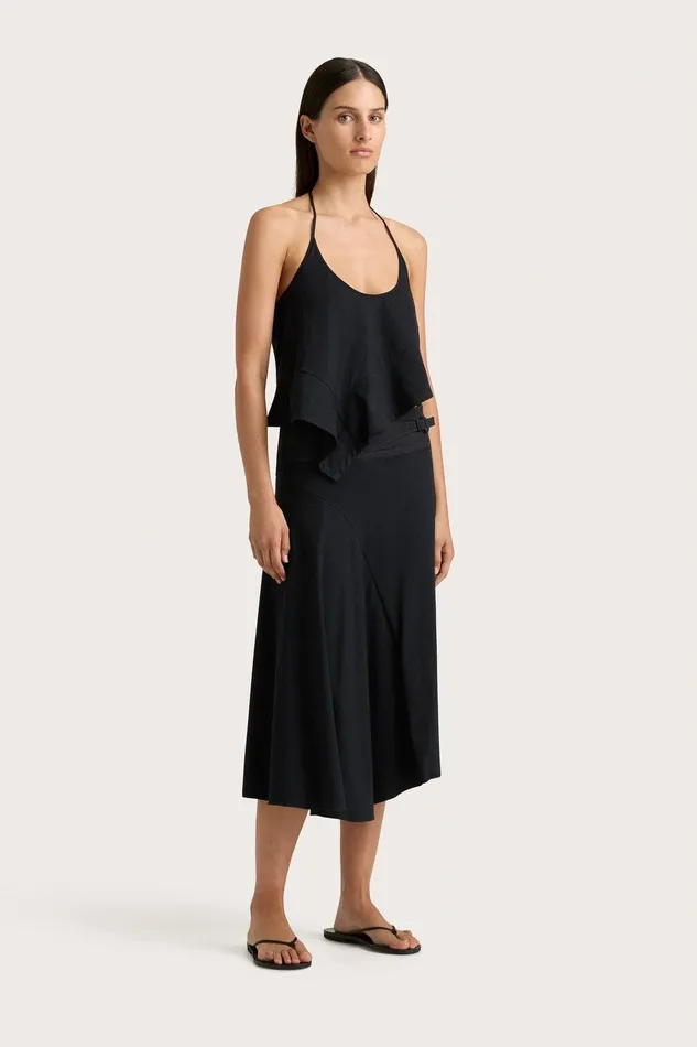 Women Maceio Skirt Black Faithfull The Brand Skirts and Shorts