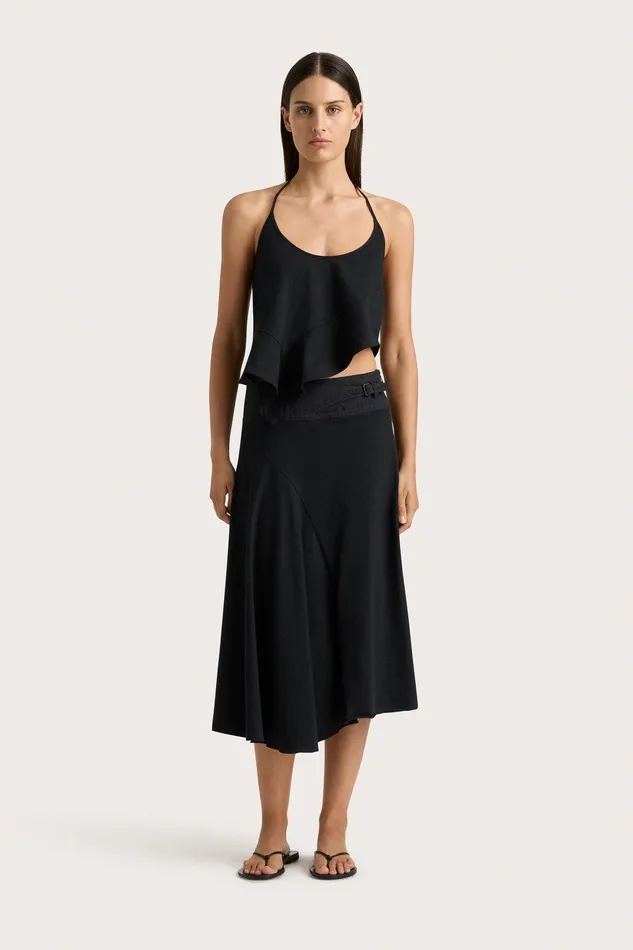 Women Maceio Skirt Black Faithfull The Brand Skirts and Shorts Women Maceio Skirt Black Faithfull The Brand Skirts and Shorts