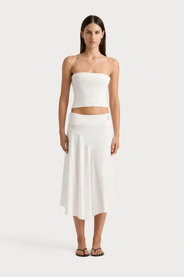 Women Maceio Skirt White Faithfull The Brand Skirts and Shorts