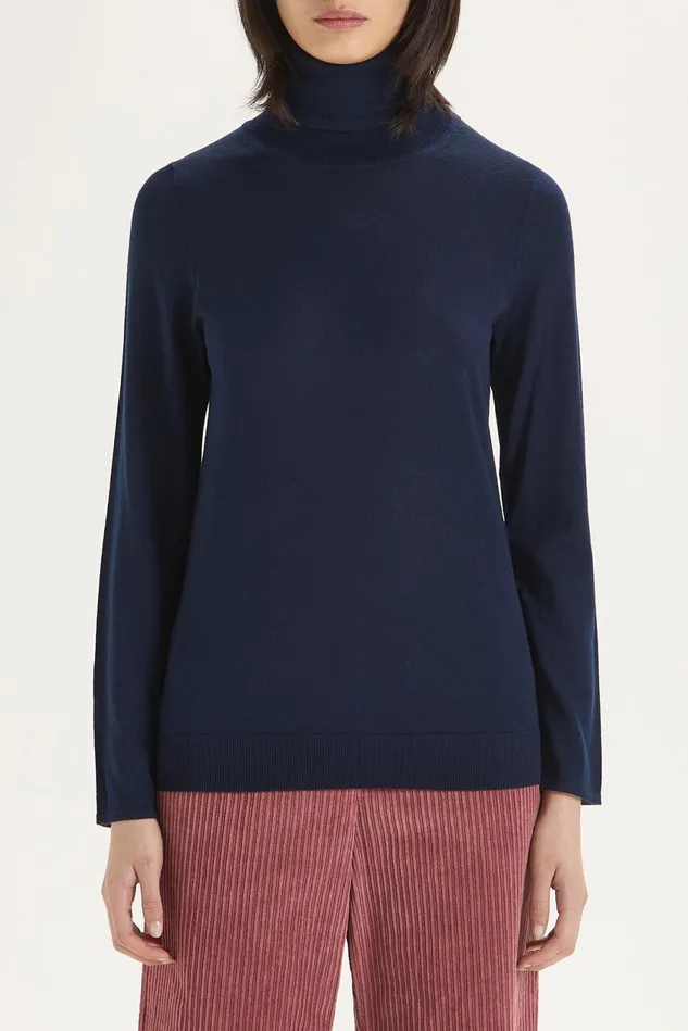 Women Malparmi Knitwear Colours Of The World Sweater Deep Blue