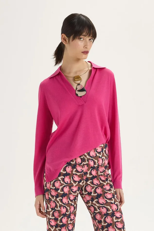 Women Malparmi Knitwear Colours Of The World Sweater Strawberry