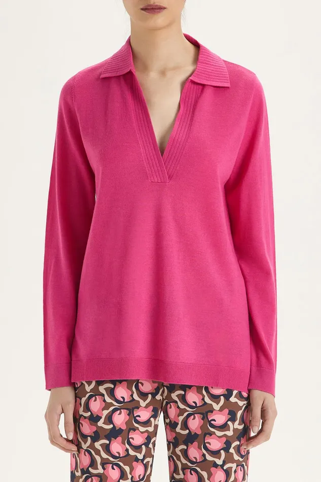 Women Malparmi Knitwear Colours Of The World Sweater Strawberry
