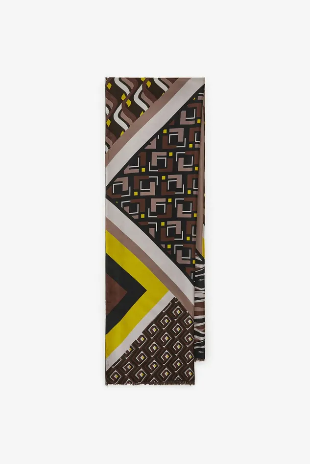Women Malparmi Stoles Muse Print 70215200 Stole Borderocher