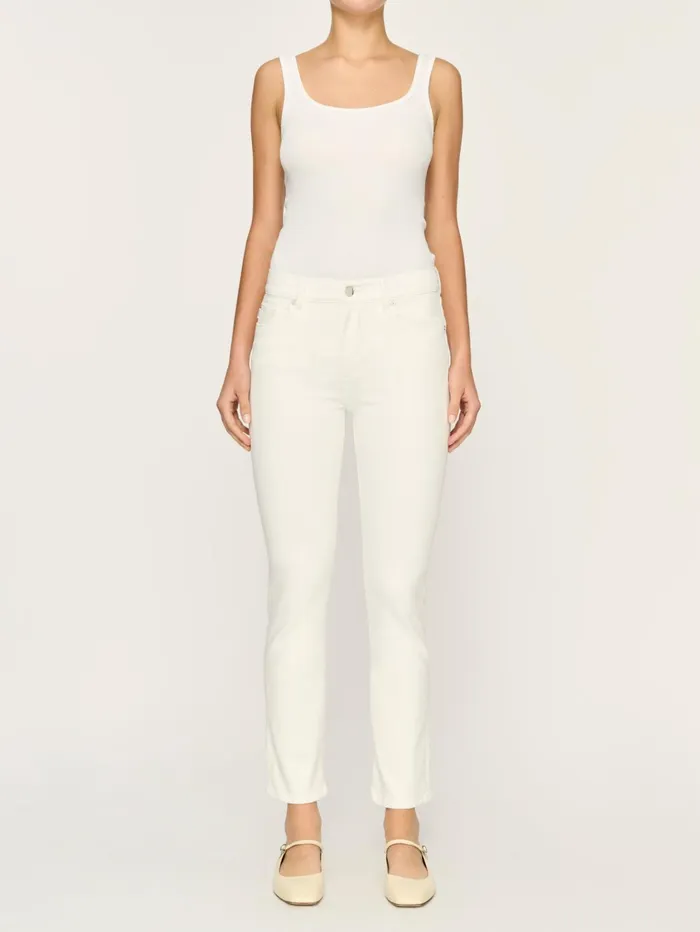 Women Mara Straight Mid Rise Instasculpt 27034 Jeans DL1961 Straight