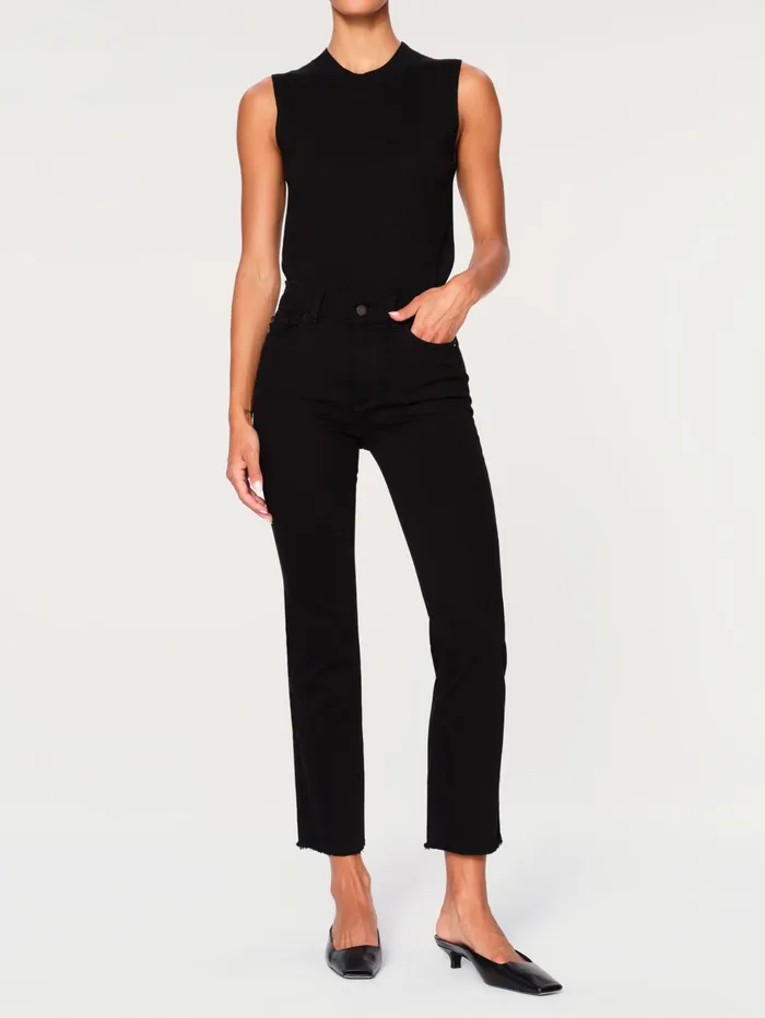 Women Mara Straight Mid Rise Instasculpt Ankle ndash DL1961 DL1961 Instasculpt