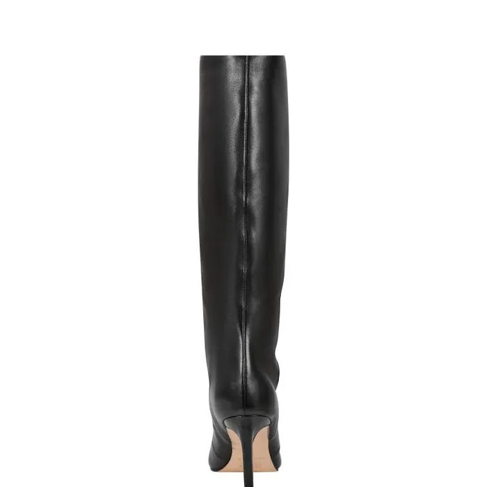 Women Marc Fisher Boots Narysa Dress Boot Black Leather