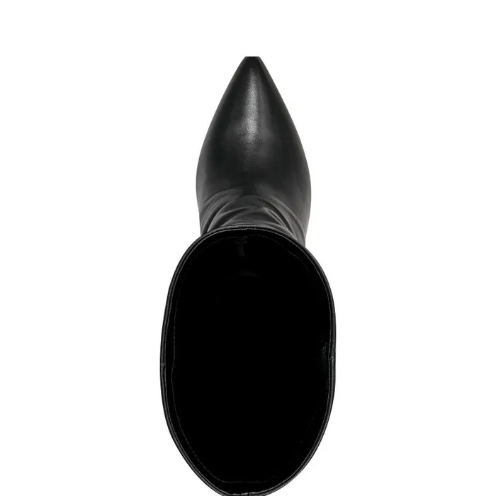 Women Marc Fisher Boots Narysa Dress Boot Black Leather