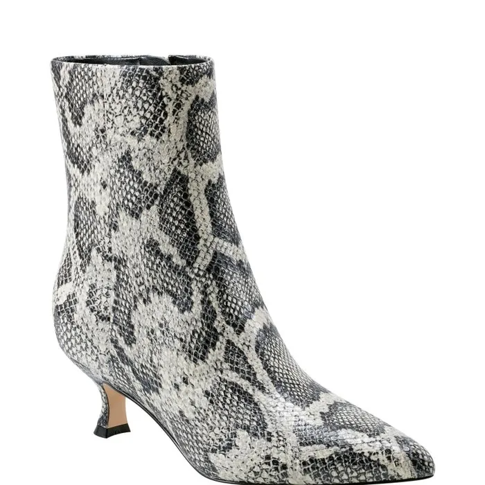Women Marc Fisher Dress Boots Iggy Dress Bootie Snake Print