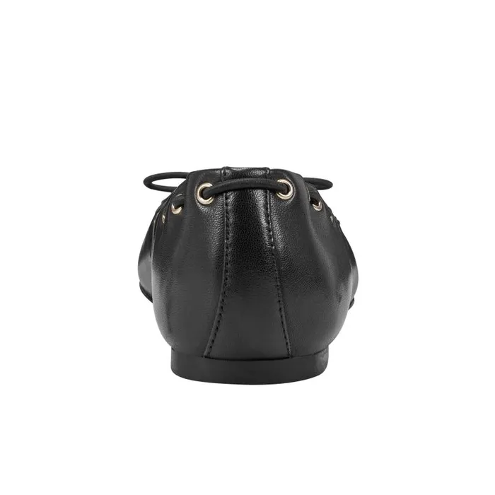 Women Marc Fisher Loafers and Flats Letizia SlipOn Casual Flat Black