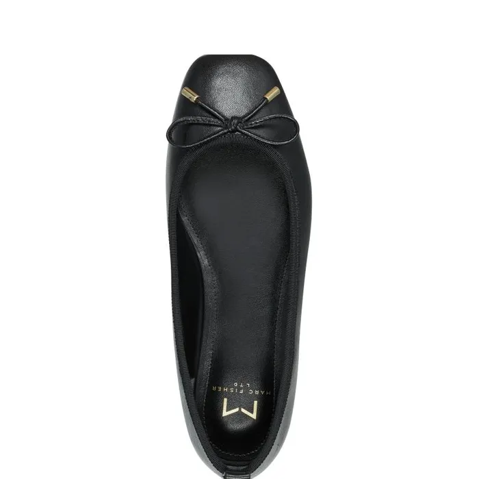 Women Marc Fisher Loafers and Flats Ubet Slipon Casual Flat Black