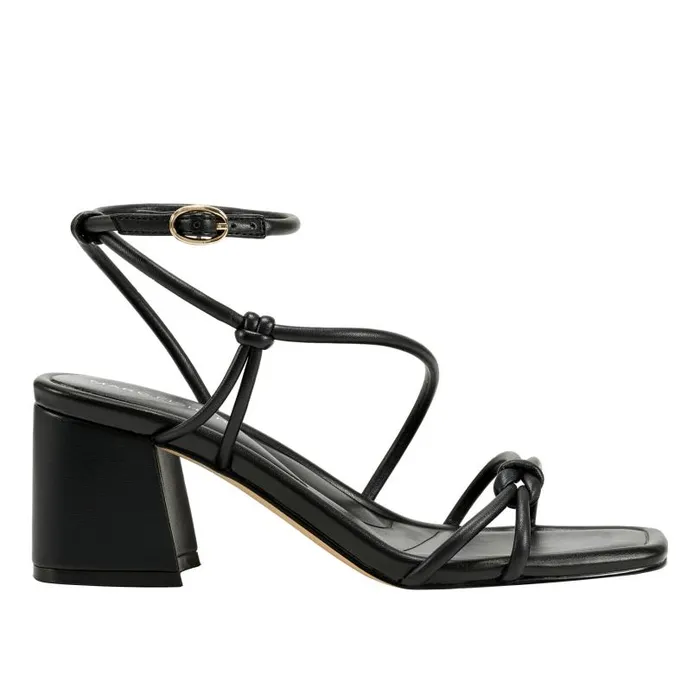 Women Marc Fisher Sandals Gurion Block Heel Sandal Black