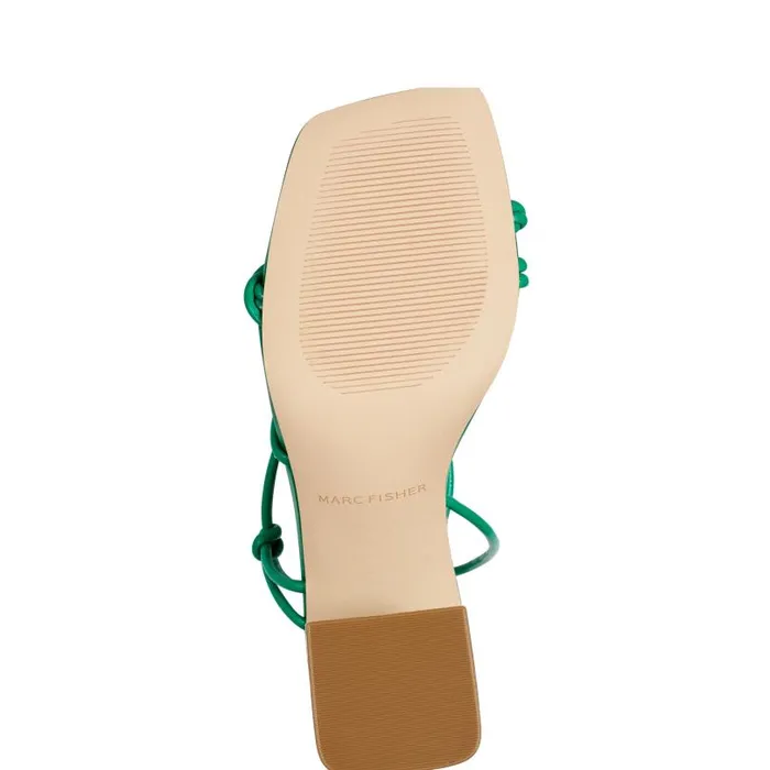 Women Marc Fisher Sandals Meggiane Block Heel Sandal Green