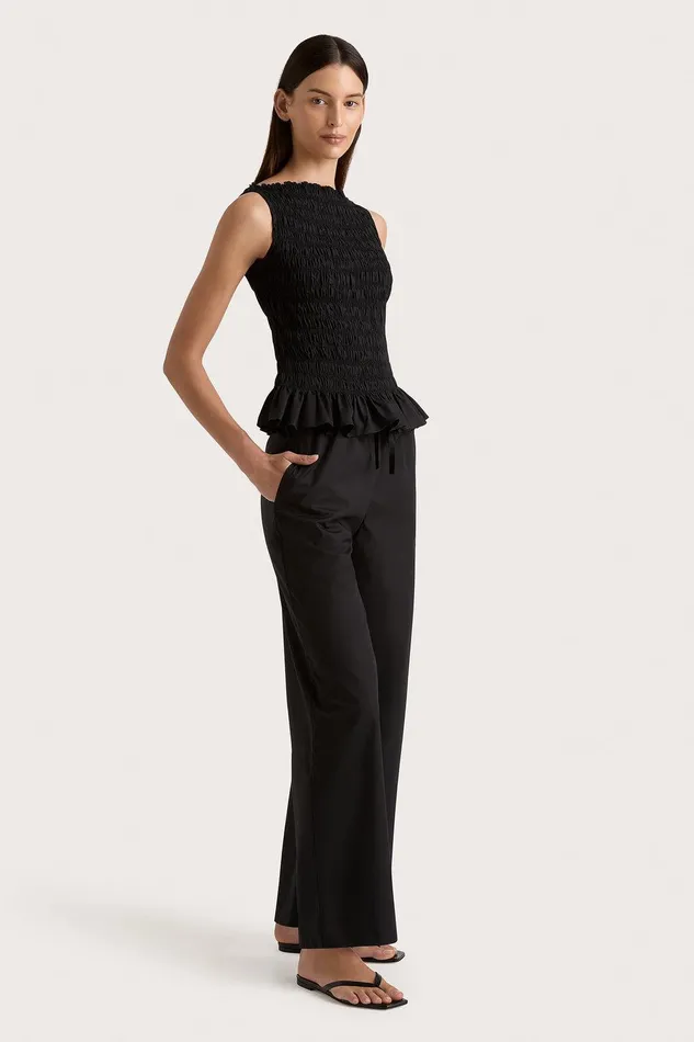 Women Margot Top Black Faithfull The Brand Tops Women Margot Top Black Faithfull The Brand Tops