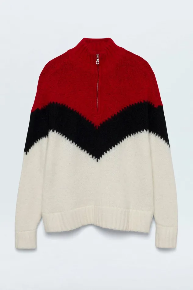 Women Maribel Sweater 8211 Chevron Pistola Denim Sweaters and Knits