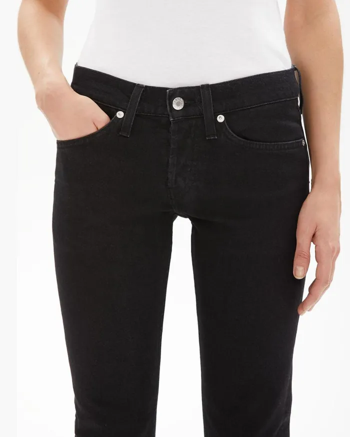 Women Masc Lo Drainpipe Jeans In Black Black Helmut Lang Pants