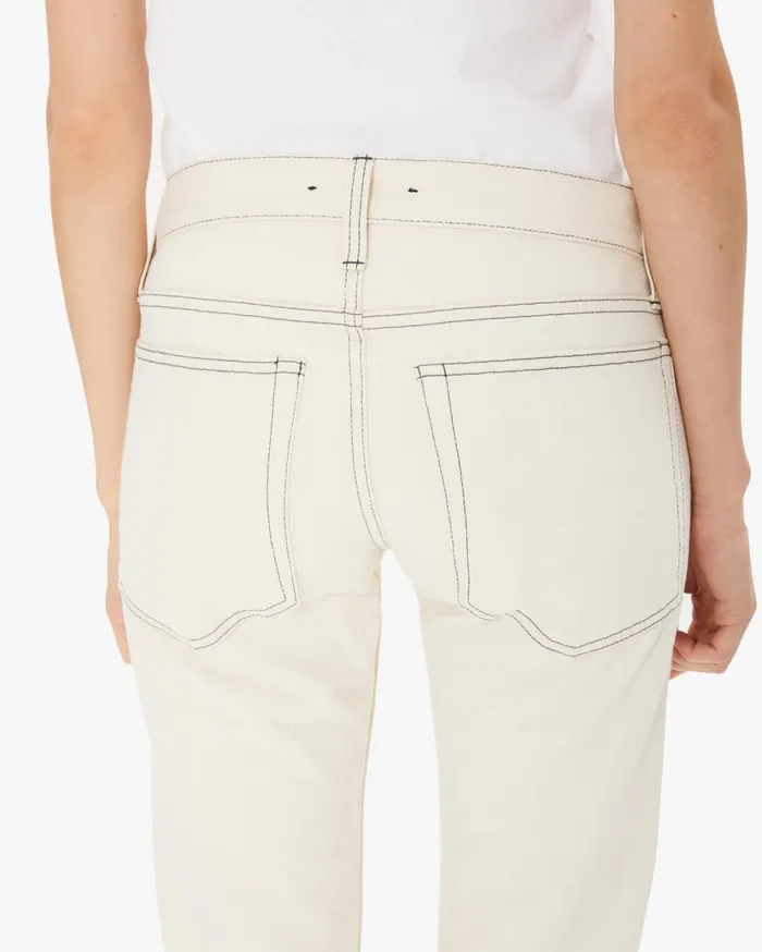 Women Masc Lo Drainpipe Jeans In Natural Natural Helmut Lang Pants