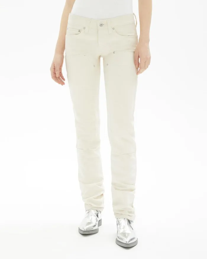 Women Masc Lo Utility Natural Helmut Lang Pants