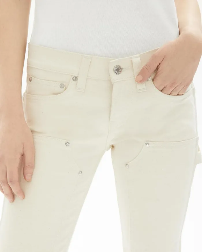 Women Masc Lo Utility Natural Helmut Lang Pants