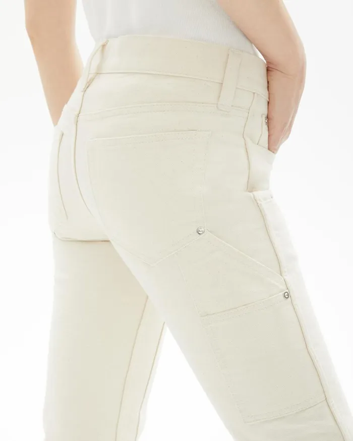 Women Masc Lo Utility Natural Helmut Lang Pants