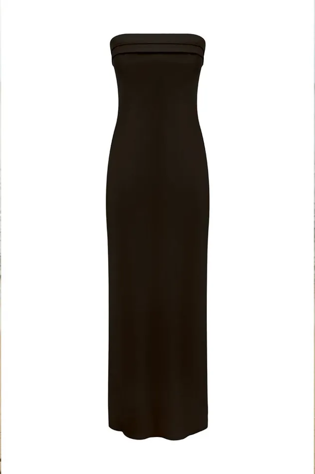 Women Maxi Dresses Runaway The Label DELILAH MAXI DRESS Black