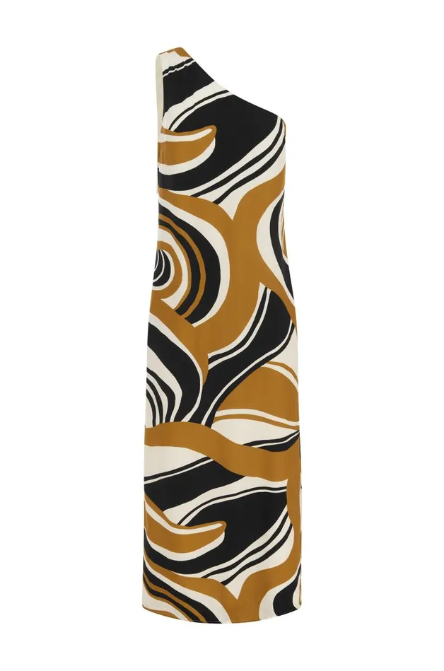 Women Maxi Dresses Runaway The Label KATIKA MAXI DRESS Pantina Caramel