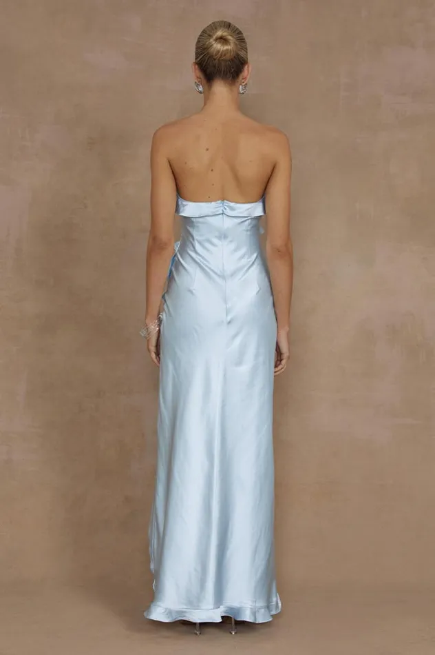 Women Maxi Dresses Runaway The Label LORENA MAXI DRESS Ice Blue