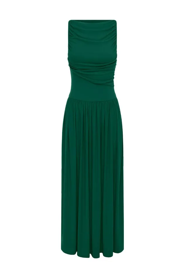Women Maxi Dresses Runaway The Label NALLA MAXI DRESS Emerald