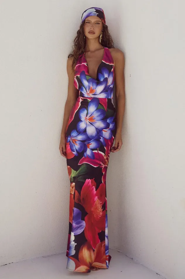 Women Maxi Dresses Runaway The Label POSEY MAXI DRESS Maeve Print