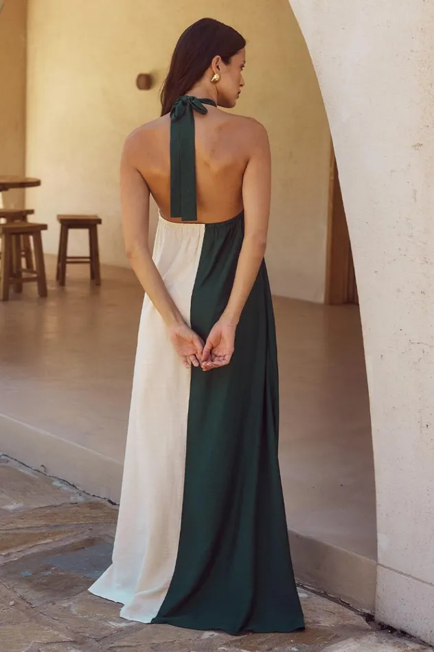 Women Maxi Dresses Runaway The Label RIVIERA MAXI DRESS Emeraldsand