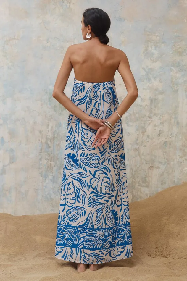 Women Maxi Dresses Runaway The Label SANTINO MAXI DRESS Santino Print