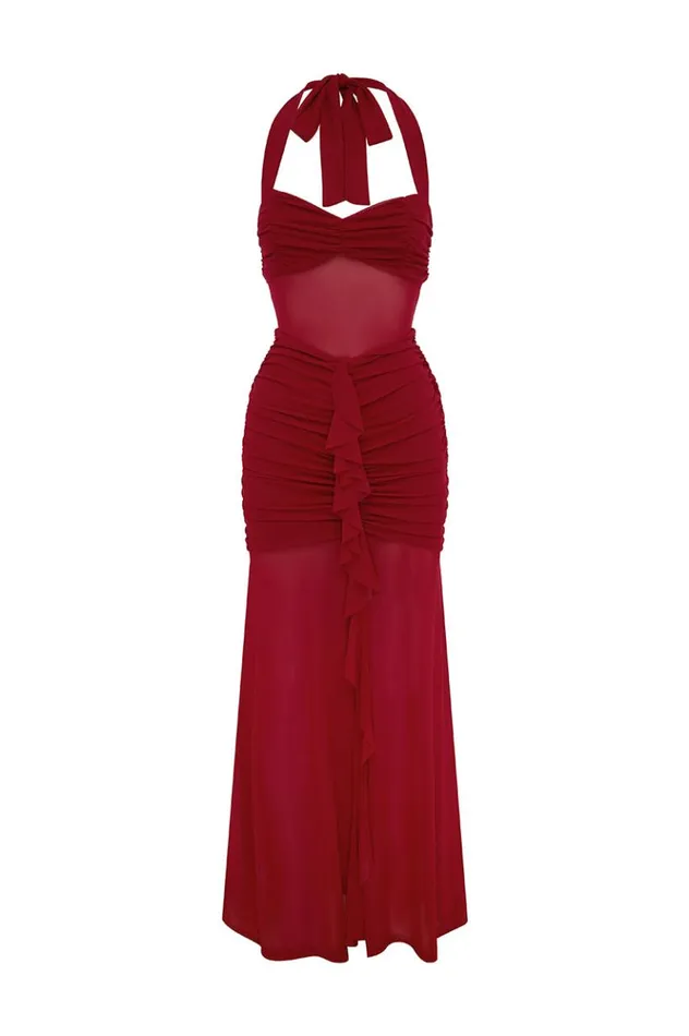 Women Maxi Dresses Runaway The Label TALLULA MAXI DRESS Cherry