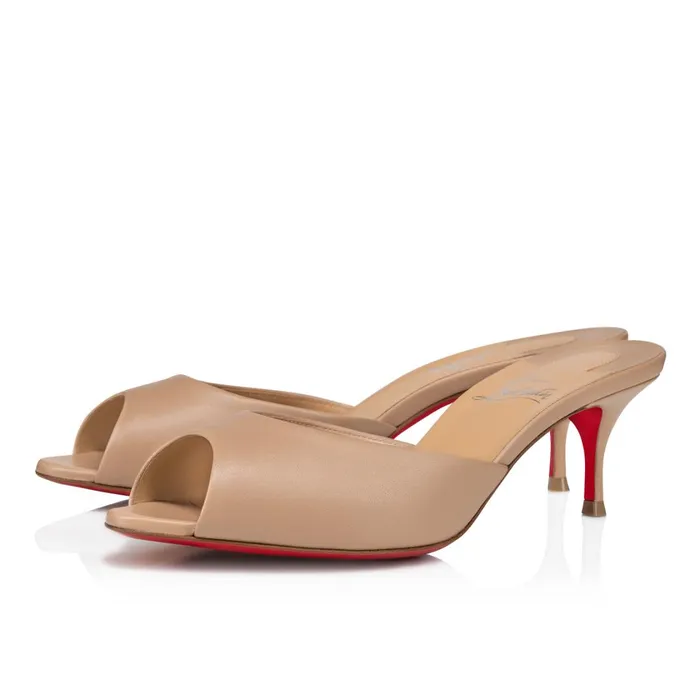 Women Me Dolly 55 Mm Mules 8211 Nappa Leather 8211 Nude Nude Christian Louboutin Mules Women Me Dolly 55 Mm Mules 8211 Nappa Leather 8211 Nude Nude Christian Louboutin Mules