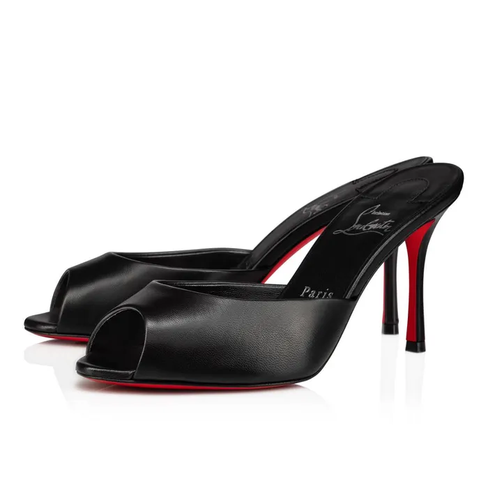 Women Me Dolly 85 Mm Mules 8211 Nappa Leather 8211 Black Blacklin Black Christian Louboutin Mules Women Me Dolly 85 Mm Mules 8211 Nappa Leather 8211 Black Blacklin Black Christian Louboutin Mules