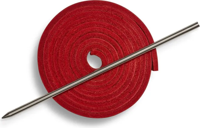 WomenMen Lace Kit With Needle Scarlet Red Sperry Shoe Care and Laces