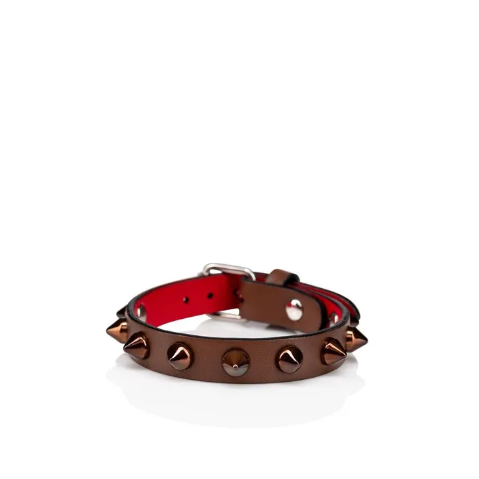 WomenMen Loubilink Bracelet Bracelet 8211 Calf Leather 8211 Nude 6 Nude Christian Louboutin Bracelets WomenMen Loubilink Bracelet Bracelet 8211 Calf Leather 8211 Nude 6 Nude Christian Louboutin Bracelets