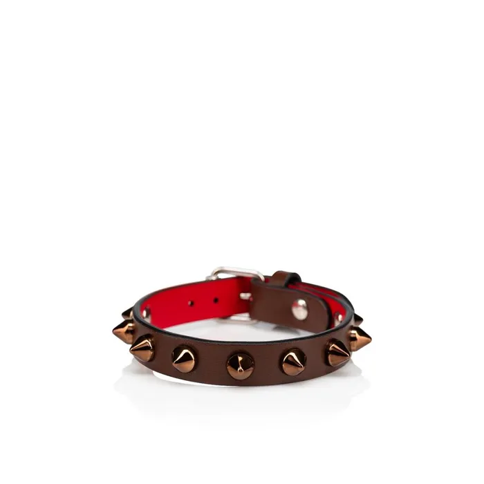 WomenMen Loubilink Bracelet Bracelet 8211 Calf Leather 8211 Nude 8 Nude Christian Louboutin Bracelets WomenMen Loubilink Bracelet Bracelet 8211 Calf Leather 8211 Nude 8 Nude Christian Louboutin Bracelets