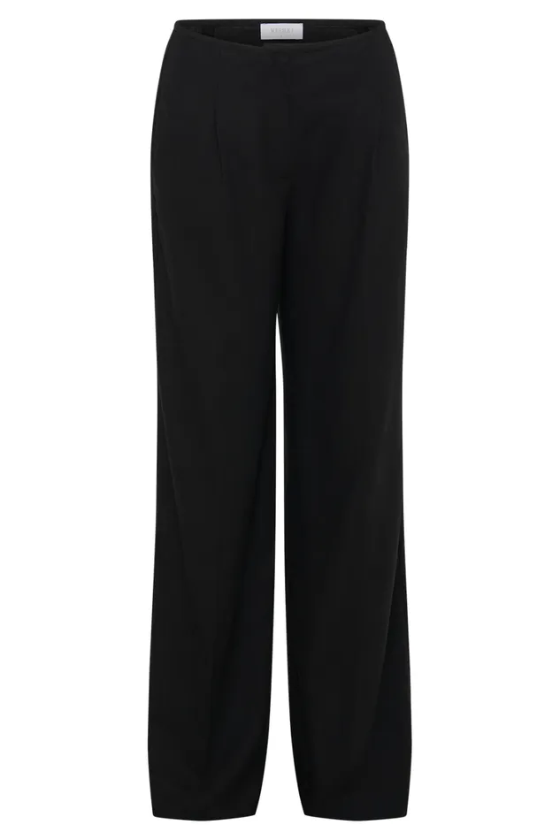 Women Meshki Bottoms Adina Linen Pant 8211 Black