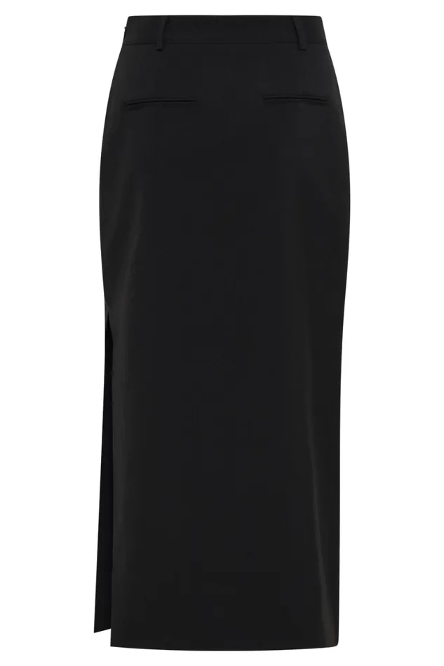 Women Meshki Bottoms Ambrose Midi Skirt 8211 Black